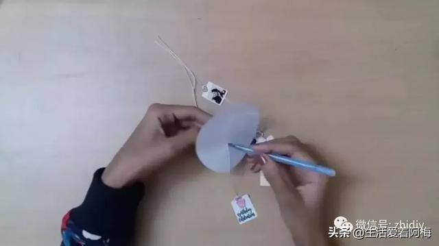 简单手工制作（小房子装饰led灯）