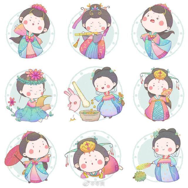古风女子绘画（手残党也能轻松学会画古风人物！）