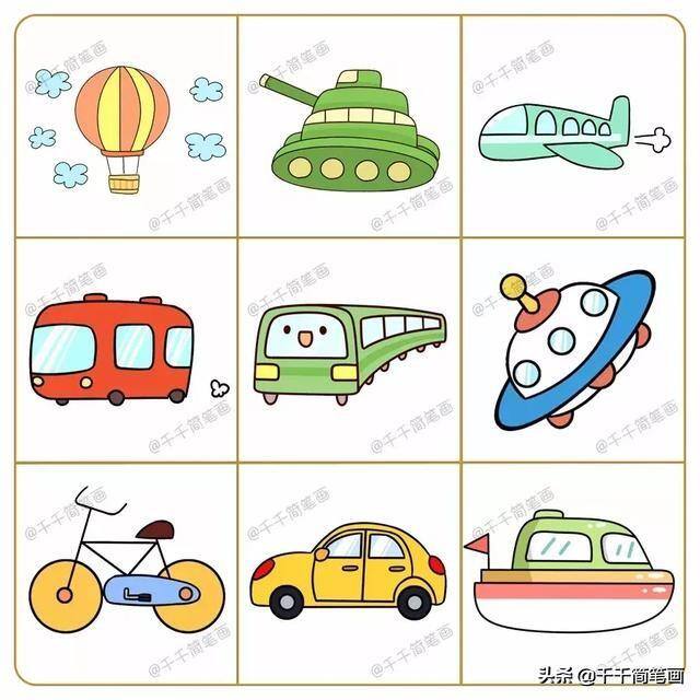 好看的画画图片大全（手帐素材集中营：动物、美食、旅游、花草、人物都在这里，一次画个够，转存轻松做手帐~）
