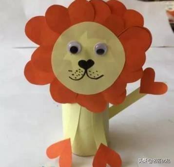 彩泥手工制作（幼儿园亲子手工：狮子手工制作图解）