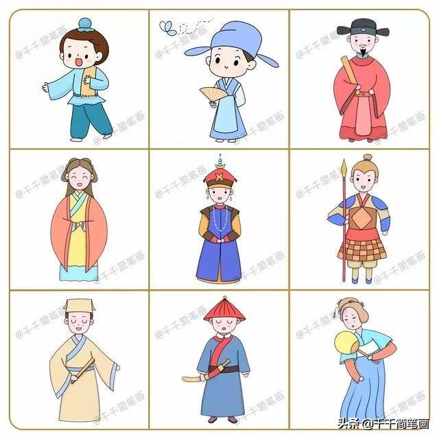 好看的画画图片大全（手帐素材集中营：动物、美食、旅游、花草、人物都在这里，一次画个够，转存轻松做手帐~）