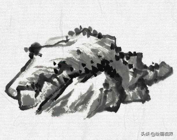 山水画怎么画简单好看（山石法的画法步骤）