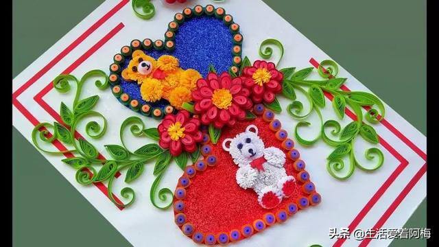教师节手工贺卡怎么做（还在纠结贺卡怎么做？用丝带衍纸，就能轻松diy一份（附教程））