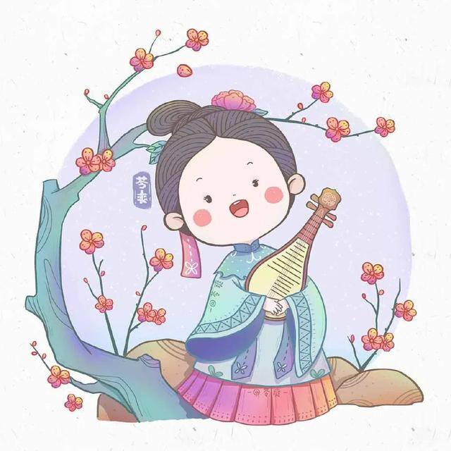 古风女子绘画（手残党也能轻松学会画古风人物！）
