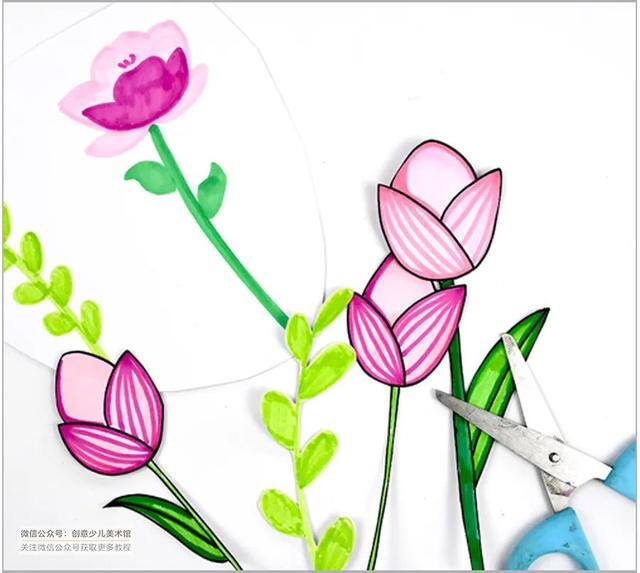 简单又好看的画画（教师节绘画教程）