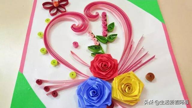教师节手工贺卡怎么做（还在纠结贺卡怎么做？用丝带衍纸，就能轻松diy一份（附教程））