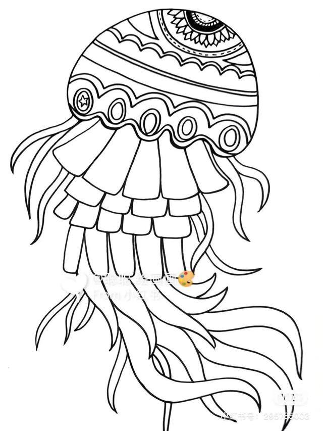 春夏秋冬的画又简单又漂亮（小朋友的线描作品欣赏）