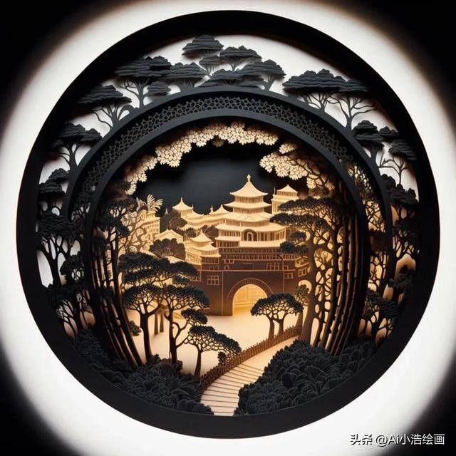 北京天安城门画画（ai绘画——北京故宫和天坛）