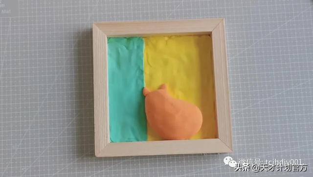 手工粘土制作简单又漂亮（小狐狸粘土画教程）