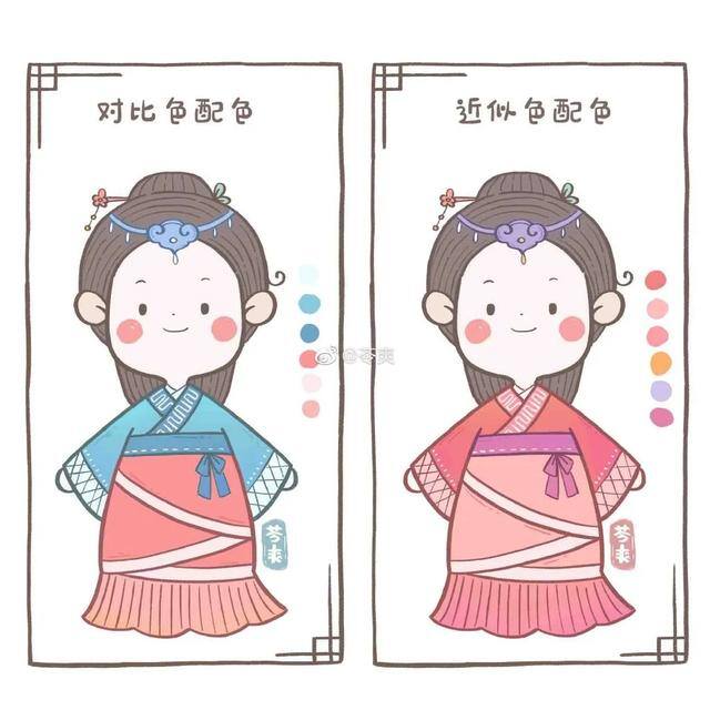 古风女子绘画（手残党也能轻松学会画古风人物！）