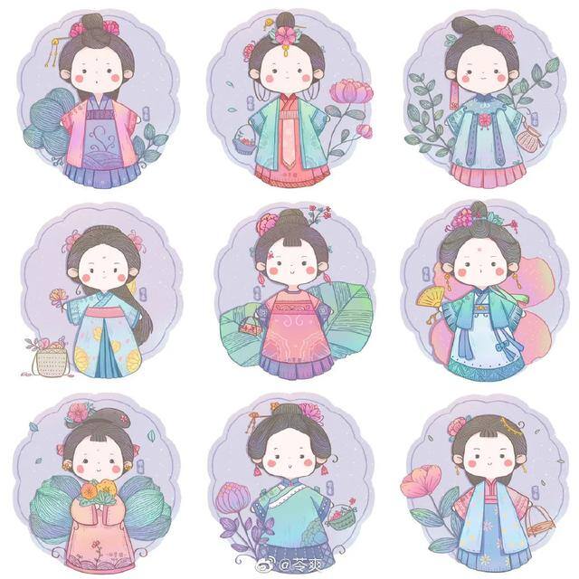 古风女子绘画（手残党也能轻松学会画古风人物！）