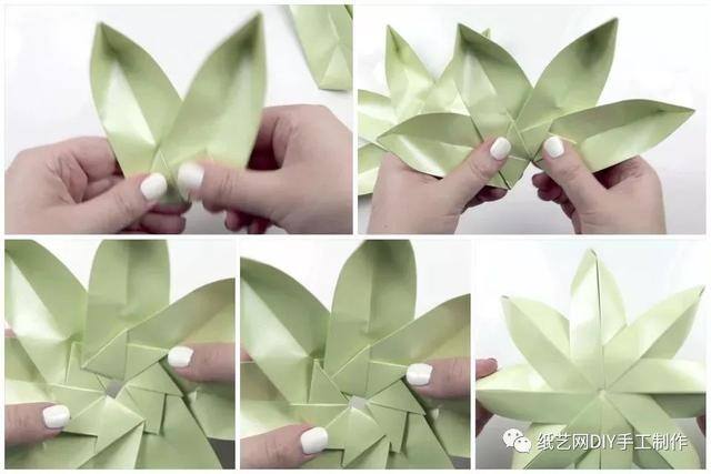荷花手工制作（荷花折纸教程：少女心的吊饰水晶球）