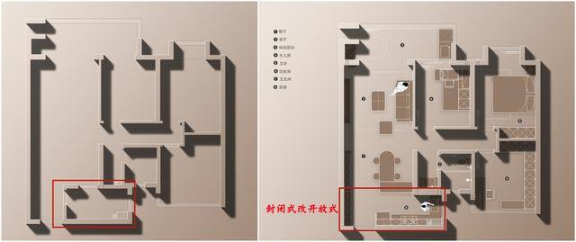 怎么补救一开门就是厨房（厨房隔墙能拆还好点，不能拆那就只有将就了！）