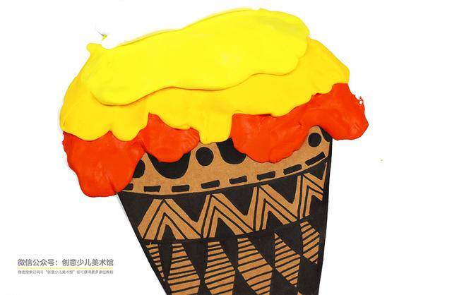 冰淇淋怎么画好看可爱（冰淇淋创意绘画教程）