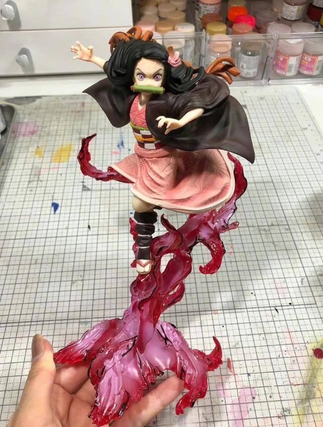 手办行业真不好干（如何将手办做成和动漫一模一样的样子？网友：涂装界扛把子！）