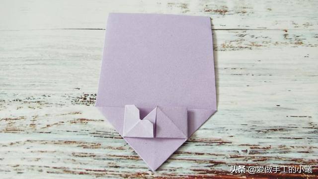爱心怎么做 手工（别致爱心折纸图解教程）
