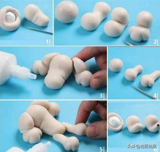 儿童手工粘土最简单（幼儿园手工教程：黏土手工，萌化了！）