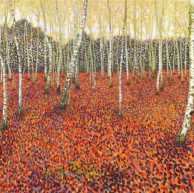 画画怎么赚钱（点彩画家susanentwistle，一个自学成才的艺术家）
