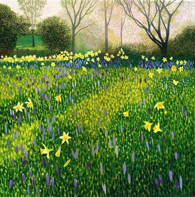 画画怎么赚钱（点彩画家susanentwistle，一个自学成才的艺术家）