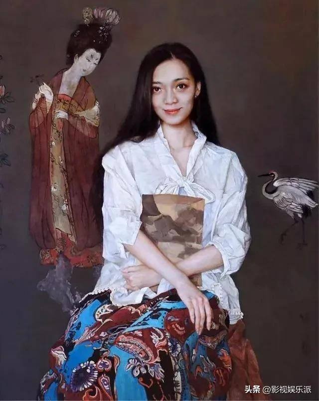 画一个漂亮的女生（这些油画中的东方女孩柔和细腻，太漂亮了！）