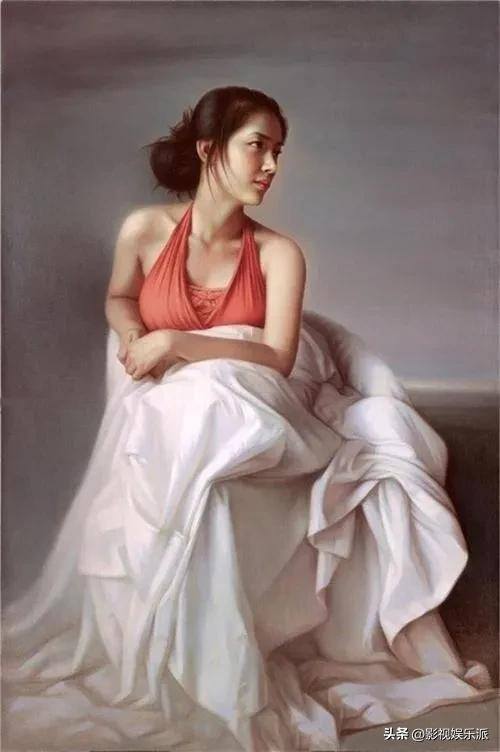 画一个漂亮的女生（这些油画中的东方女孩柔和细腻，太漂亮了！）