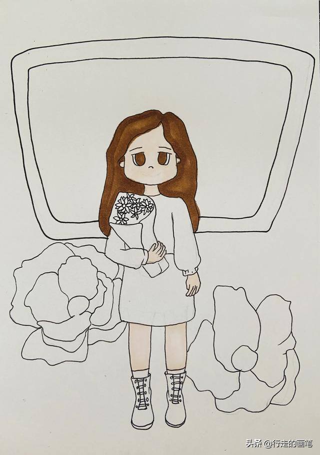 教师节绘画简单好看（老师，您辛苦了）
