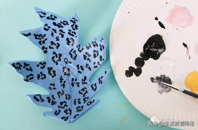 泥土手工制作（首饰盒不用买，几块黏土一片树叶就能diy）