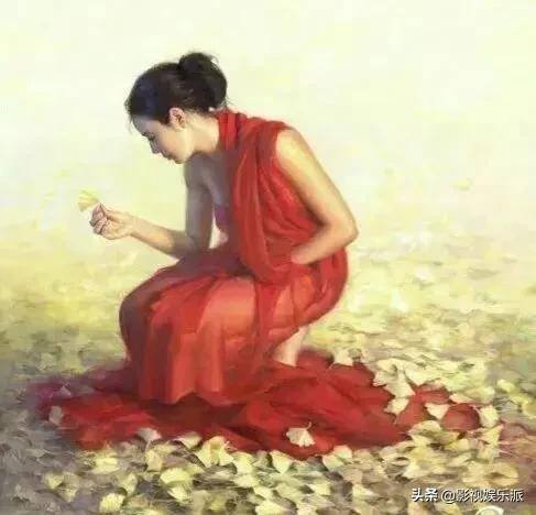 画一个漂亮的女生（这些油画中的东方女孩柔和细腻，太漂亮了！）