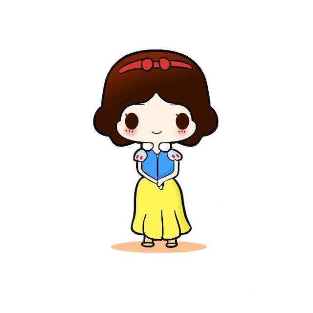 画白雪公主怎么画简单漂亮（简单易学的小公举画法）