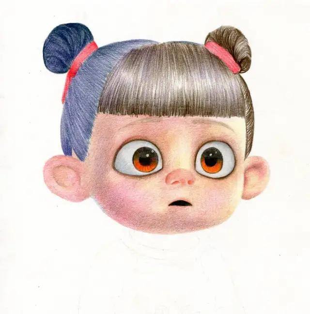 哪吒怎么画简单又好看（哪吒的彩铅画，简单又有趣，喜欢绘画的同学们快来临摹学习）