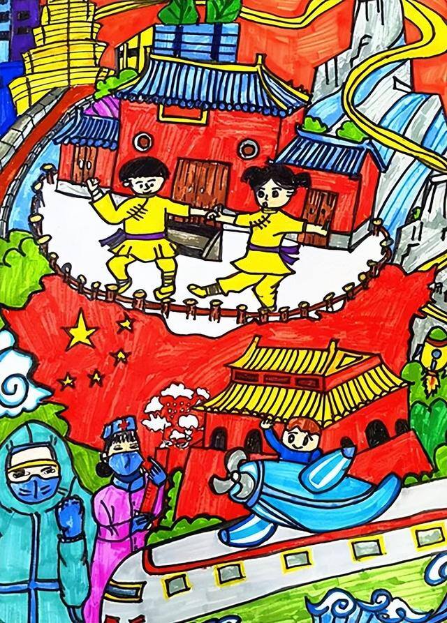 环保绘画简单又漂亮一等奖（全市中小学生环保绘画大赛作品赏析）
