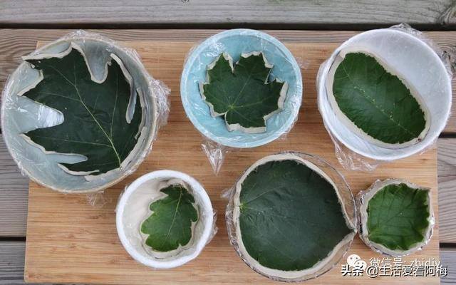 泥土手工制作（首饰盒不用买，几块黏土一片树叶就能diy）