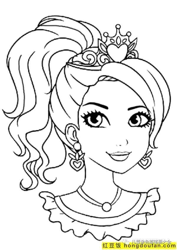 简单又漂亮的花绘画（如何为孩子画一个女孩）