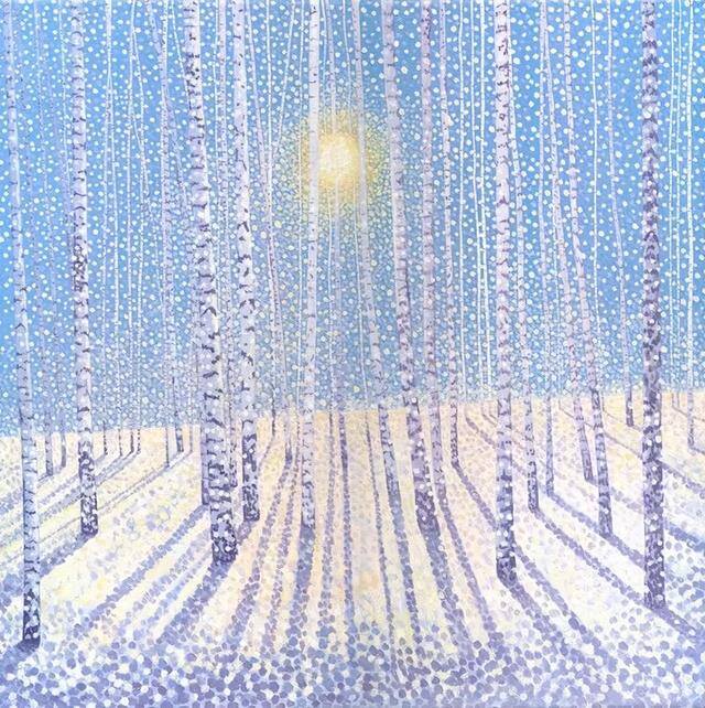 画画怎么赚钱（点彩画家susanentwistle，一个自学成才的艺术家）