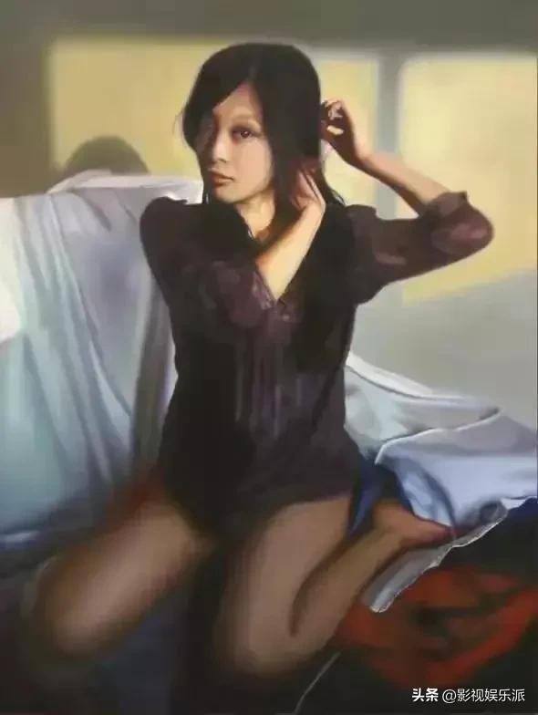 画一个漂亮的女生（这些油画中的东方女孩柔和细腻，太漂亮了！）