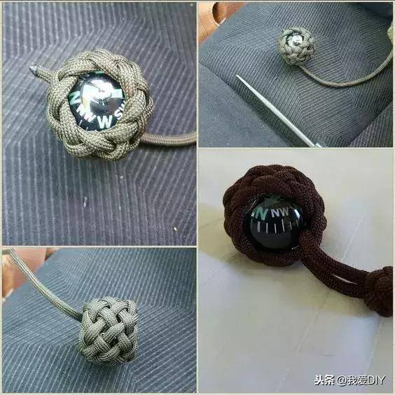 手工小挂件怎么做（几根绳子就可以做出来的小挂件，不花冤枉钱）