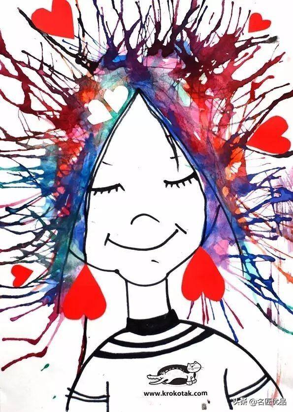 简单的绘画作品（手把手教你画彩虹，简单又有趣！）