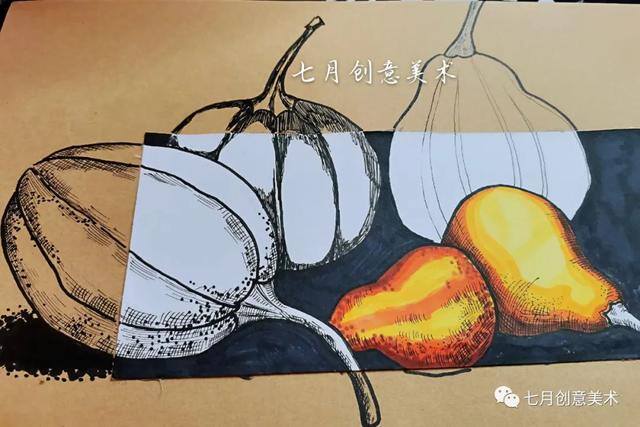 南瓜怎么画简单又漂亮（手把手教你画南瓜）