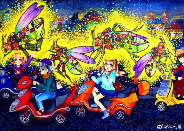 科幻儿童画（科幻画作品解说）