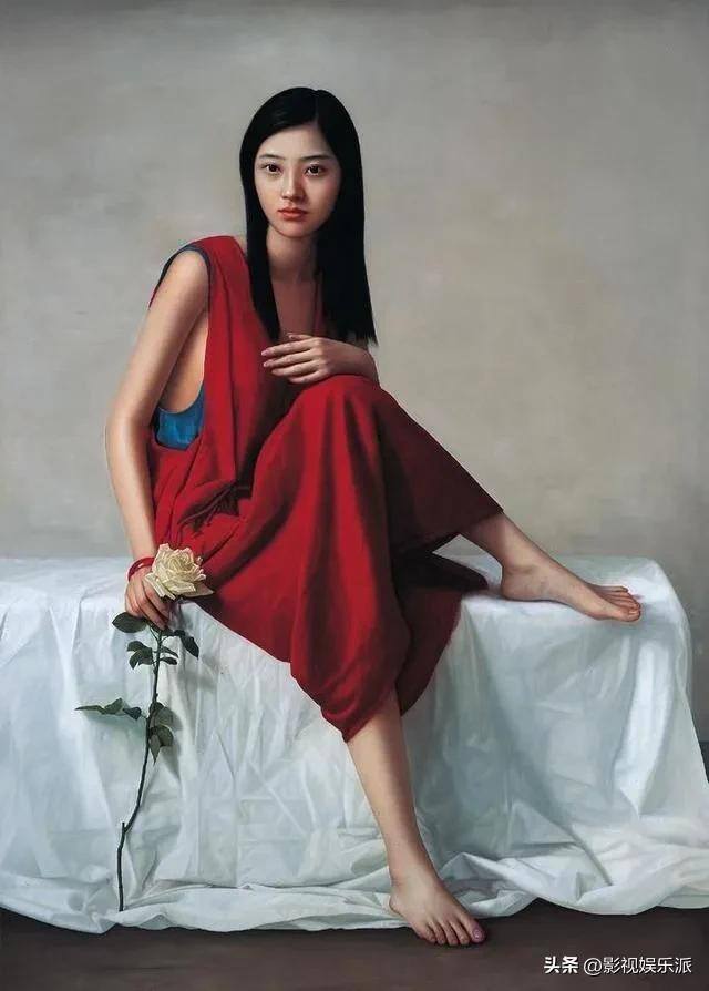 画一个漂亮的女生（这些油画中的东方女孩柔和细腻，太漂亮了！）