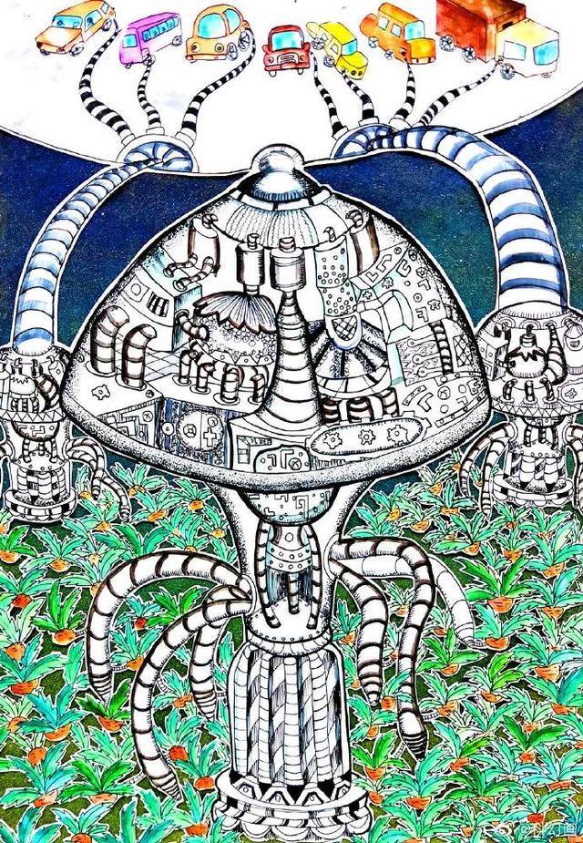 科幻儿童画（科幻画作品解说）