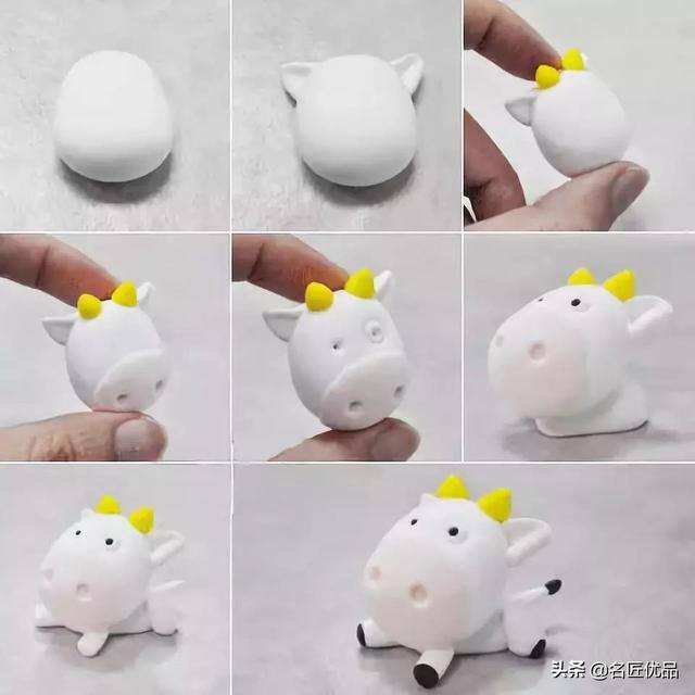 儿童手工粘土最简单（幼儿园手工教程：黏土手工，萌化了！）