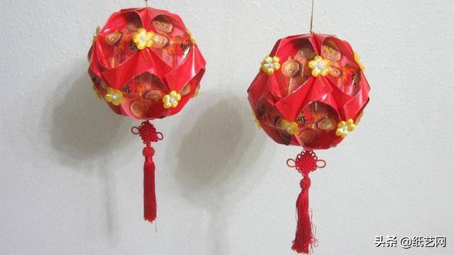 简单灯笼制作手工（新年新气象的灯笼教程）
