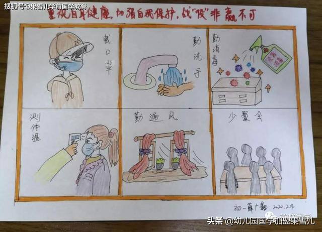 防疫儿童画简单又精美（致敬最美逆行者）