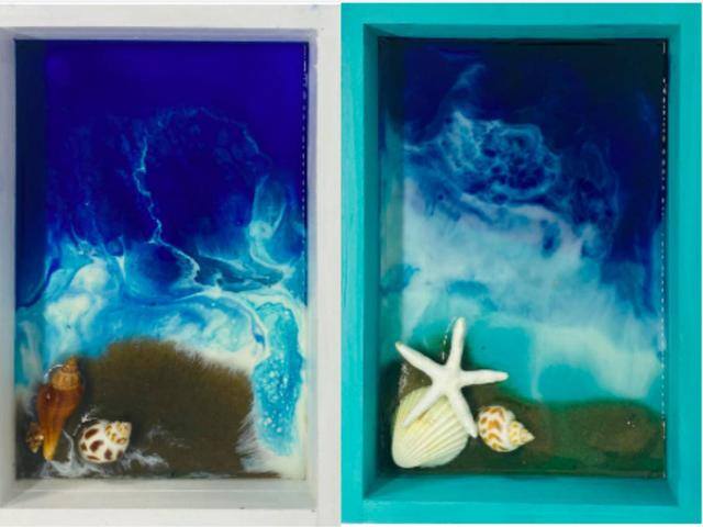 简易在家自制树脂（树脂画的发展前景如何？）