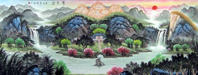 中国十大招财风水画（客厅挂什么画好？）