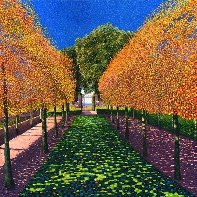 画画怎么赚钱（点彩画家susanentwistle，一个自学成才的艺术家）