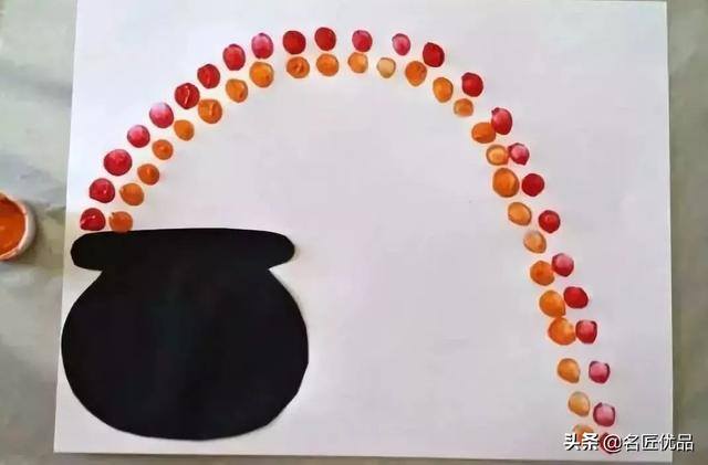 简单的绘画作品（手把手教你画彩虹，简单又有趣！）