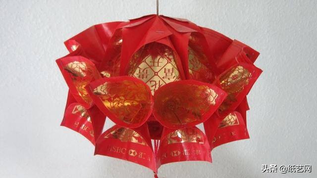 简单灯笼制作手工（新年新气象的灯笼教程）