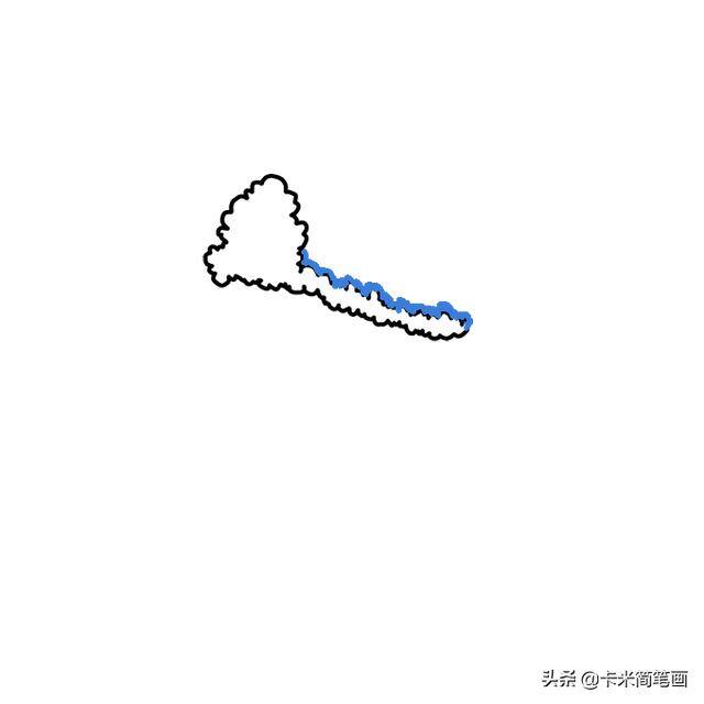 浪花怎么画好看又简单（如何画海浪简笔画）